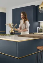 Nobilia SPA Easytouch, Bleu fjord ultra-mat 2