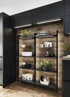 Nobilia SPA Touch Lacklaminat, Schwarz supermatt 4