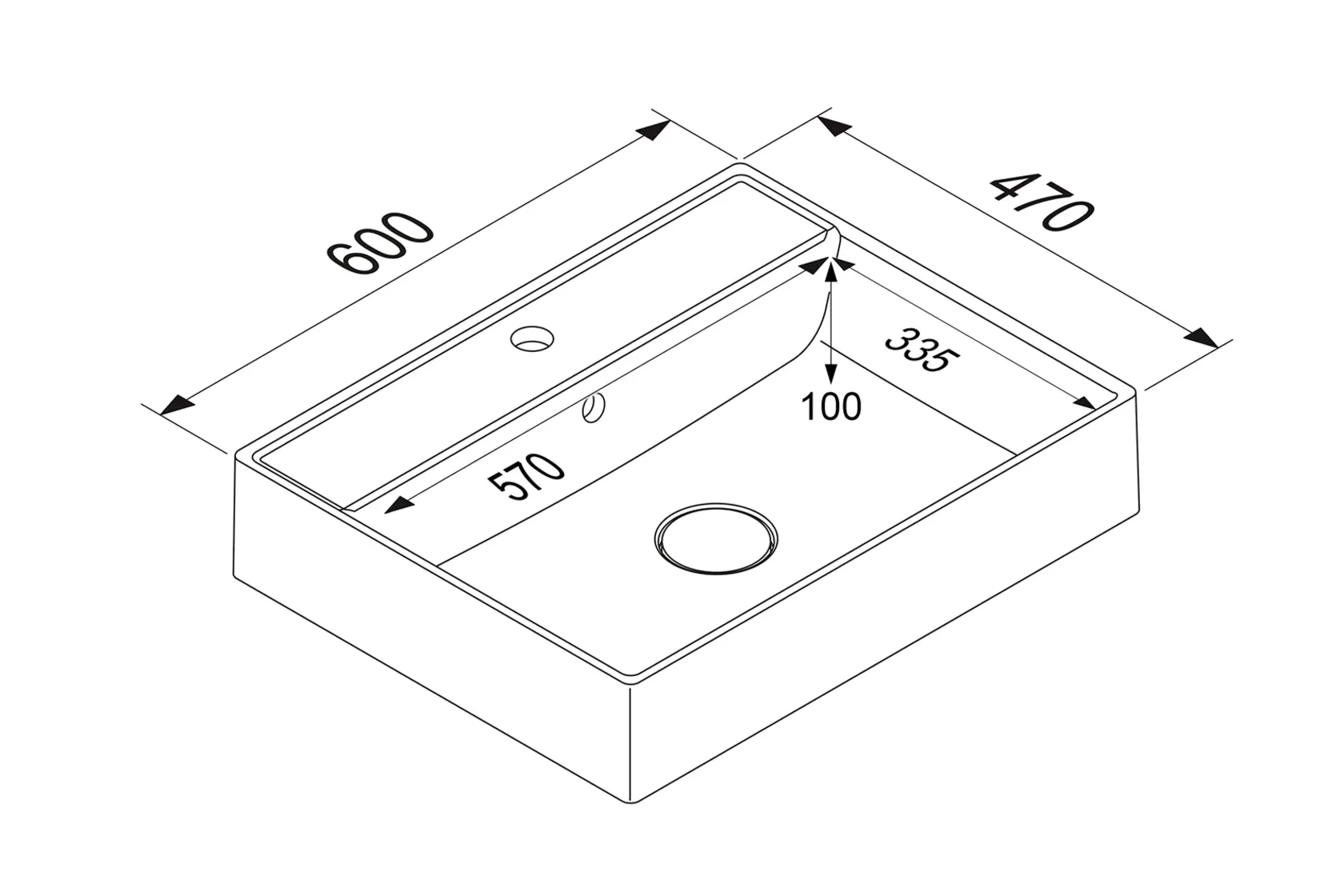 Nobilia SPA Bloc de bain avec miroir plat et meubles d'appoint 6
