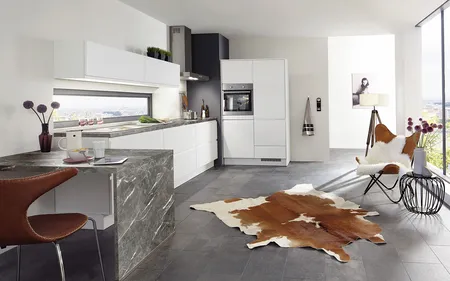 Nobilia SPA Inline Blanc alpin mat