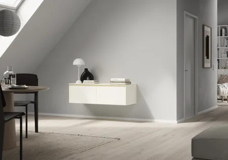 Lowboard LIVSET120-2-BL