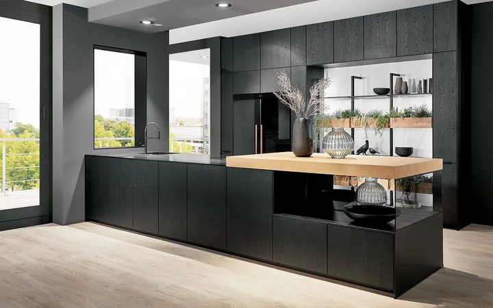 Nobilia SPA Structura Nero Oak 2