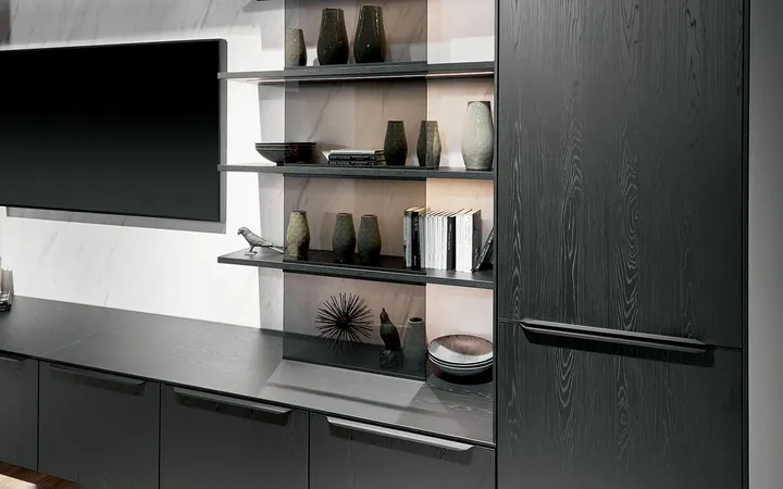 Nobilia SPA Structura Eiche Nero Nachbildung 3