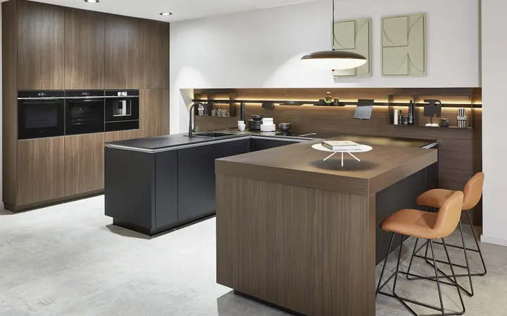 Nobilia SPA Structura Milano walnut reproduction 1