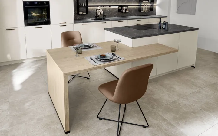 Nobilia SPA Softline Lack, Magnolia Perfect matt 4