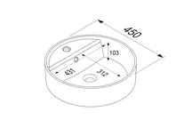 Nobilia SPA Badkamerblok met oppervlaktespiegel 2