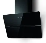 Nobilia SPA ELICA Wandschouwkap WISE60BK, 600 mm breed, zwart WISE60BK