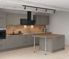 Nobilia SPA Eilandkeuken 483,4 cm met apparaten planning 1 1