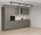 Nobilia SPA Galley kitchen 360 cm with appliances planning 1 1
