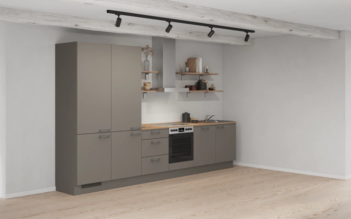 Nobilia SPA Rechte keuken 360 cm met apparaten planning 10 1