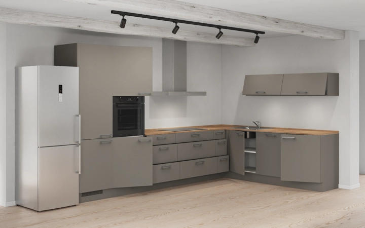 Nobilia SPA L-keuken 366,6 cm x 246,6 cm met apparaten planning 11 4
