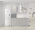 Nobilia SPA Rechte keuken 180 cm met apparaten planning 11 5