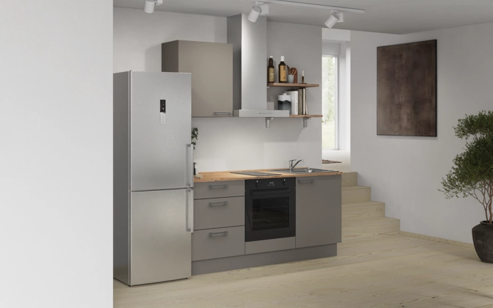 Nobilia SPA Rechte keuken 180 cm met apparaten planning 12 1