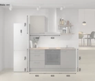 Nobilia SPA Rechte keuken 180 cm met apparaten planning 12 5