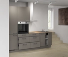 Nobilia SPA Galley kitchen 270 cm with appliances planning 16 4