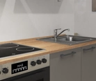 Nobilia SPA Galley kitchen 240 cm with appliances planning 17 3