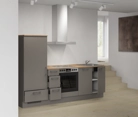 Nobilia SPA Galley kitchen 240 cm with appliances planning 17 4