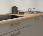 Nobilia SPA Galley kitchen 300 cm with appliances planning 2 3