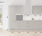 Nobilia SPA Galley kitchen 300 cm with appliances planning 2 5