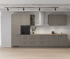 Nobilia SPA Rechte keuken 360 cm met apparaten planning 2 0