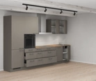 Nobilia SPA Rechte keuken 360 cm met apparaten planning 2 4