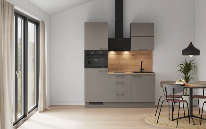 Nobilia SPA Rechte keuken 180 cm met apparaten planning 3 0