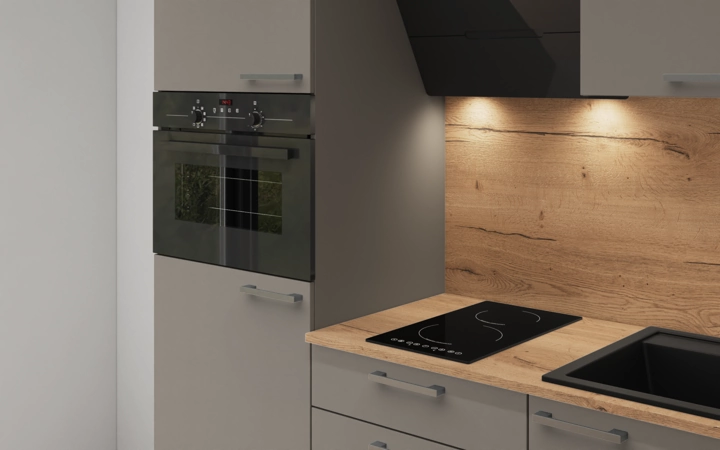 Nobilia SPA Rechte keuken 180 cm met apparaten planning 3 2