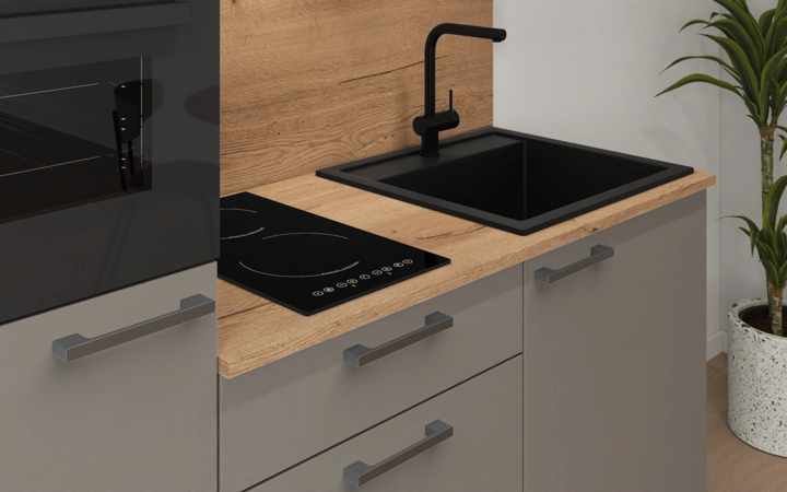Nobilia SPA Rechte keuken 180 cm met apparaten planning 3 3