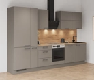 Nobilia SPA Galley kitchen 330 cm with appliances planning 5 1