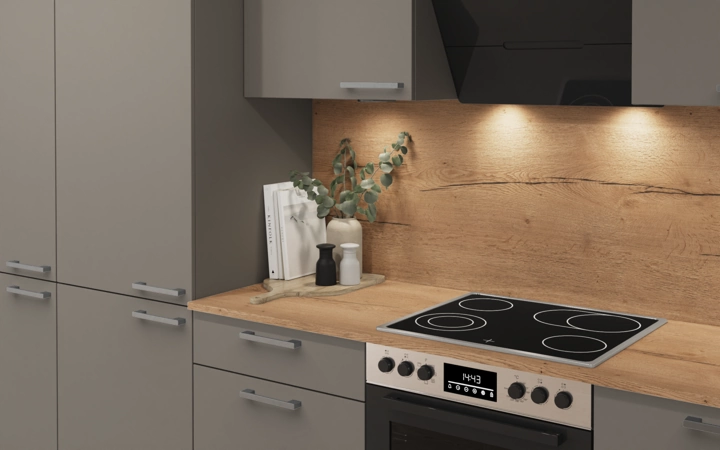 Nobilia SPA Rechte keuken 360 cm met apparaten planning 5 2
