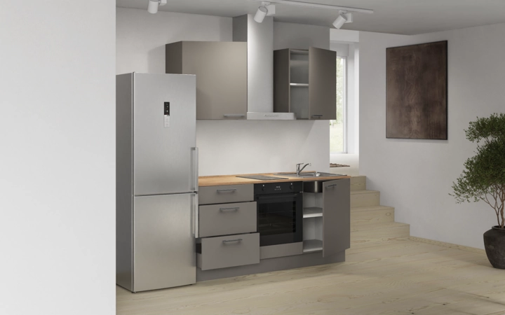 Nobilia SPA Rechte keuken 180 cm met apparaten planning 6 4