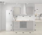 Nobilia SPA Rechte keuken 180 cm met apparaten planning 6 5
