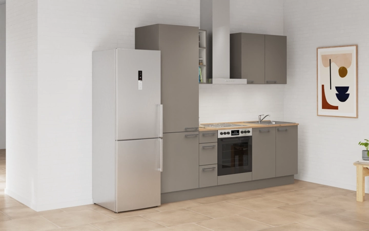 Nobilia SPA Galley kitchen 240 cm with appliances planning 6 1