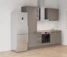 Nobilia SPA Galley kitchen 240 cm with appliances planning 6 1