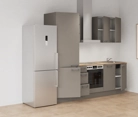 Nobilia SPA Galley kitchen 240 cm with appliances planning 6 4