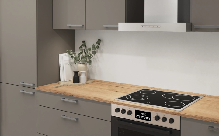 Nobilia SPA Galley kitchen 330 cm with appliances planning 6 2