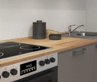 Nobilia SPA Galley kitchen 360 cm with appliances planning 6 3