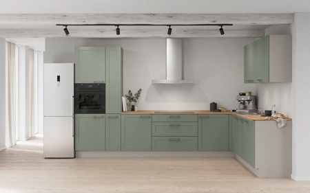 Nobilia L-keuken 366,6 cm x 246,6 cm met apparaten planning 7 Riet Cascada Nobilia L-keuken 366,6 cm x 246,6 cm met apparaten planning 7 Riet Cascada