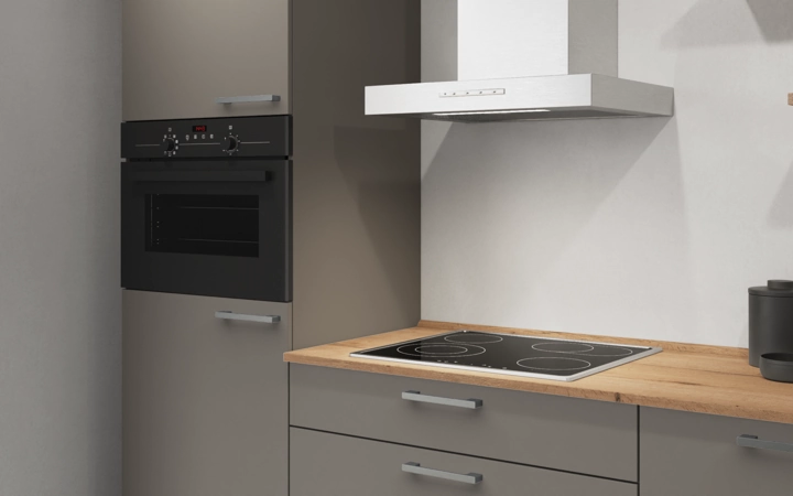 Nobilia SPA Galley kitchen 270 cm with appliances planning 9 2