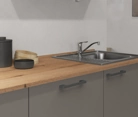 Nobilia SPA Galley kitchen 270 cm with appliances planning 9 3